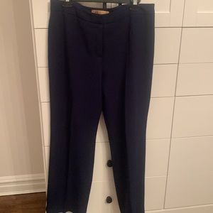 Blue lined pants by Nipon Boutique